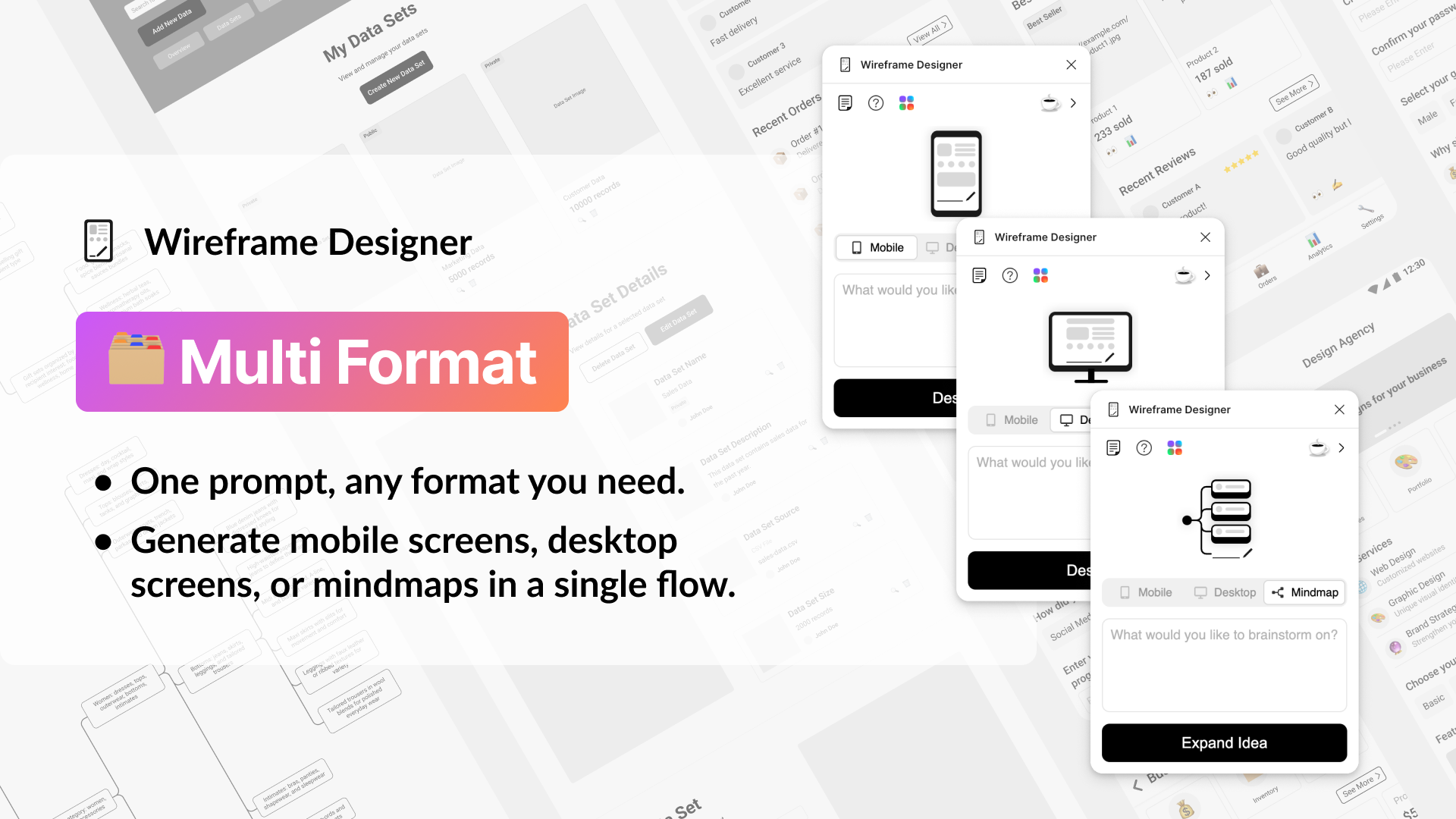 Wireframe Designer preview