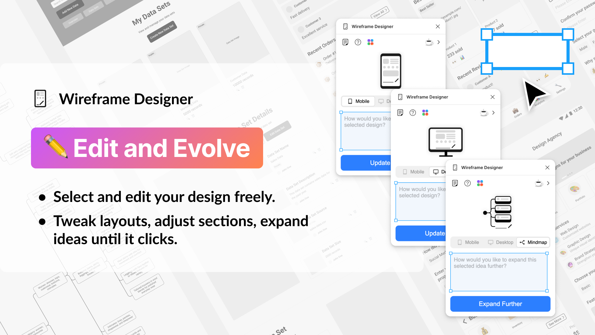 Wireframe Designer preview